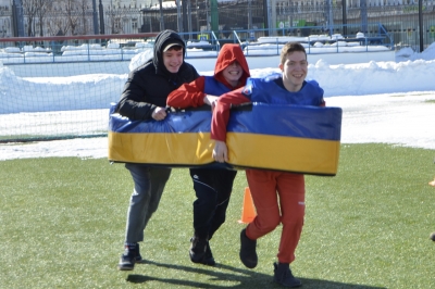 На стадионе «Динамо» состоялось физкультурное мероприятие «От малых успехов к большим спортивным достижениям» 