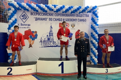 Пермский динамовец завоевал третье место на Всероссийских соревнованиях Общества «Динамо» по самбо