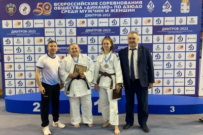 Пермские динамовцы завоевали две медали на Всероссийских соревнованиях Общества «Динамо» по дзюдо.