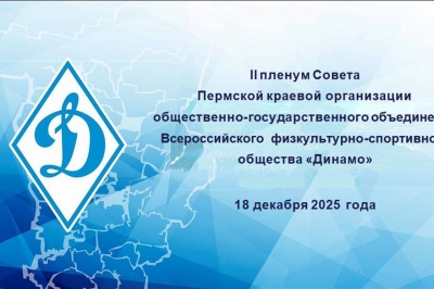 В Прикамье состоялся пленум Совета Пермской краевой организации «Динамо» В Прикамье состоялся пленум Совета Пермской краевой организации «Динамо»